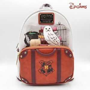 Loungefly Harry Potter Hedwig Suitcase Mini Backpack Bag New
